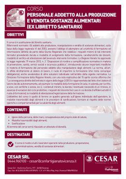 ex libretto sanitario