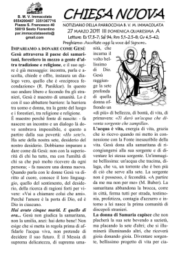 iii domenica quaresima