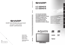 LC-32DH57E/S Operation-Manual IT