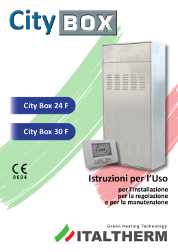Manuale d`uso - Coris Technical