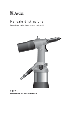 Manuale d`istruzione