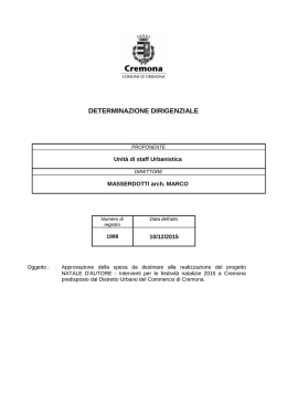 Testo - Comune di Cremona