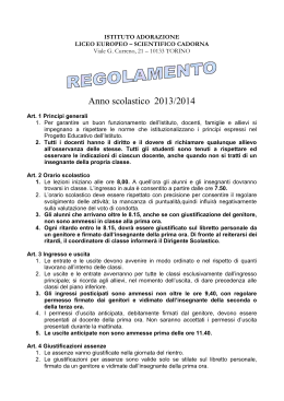 2014 in formato pdf - Istituto Adorazione Cadorna