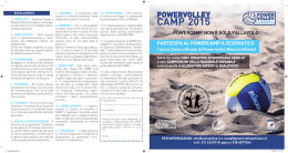 CAMP 2015 - Power Volley Milano