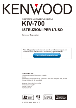 KIV-700 - Kenwood