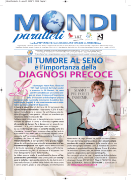 MONDI Paralleli in PDF - LILT Cuneo – Lega Tumori Cuneo