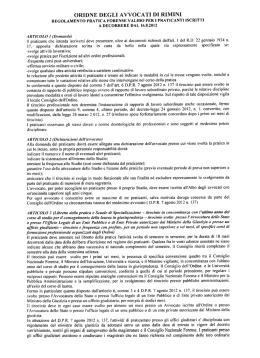 oridne degli avvocati di rimini