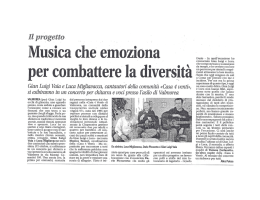 Musica che emoziona