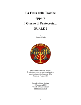 Leggete in formato PDF - Church of God`s Faithful