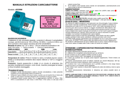 manuale istruzioni caricabatterie