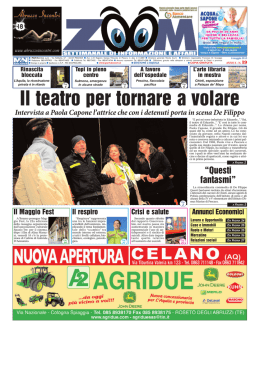 Il teatro per tornare a volare