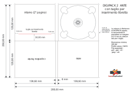 schema digipack 2 ante con taglio