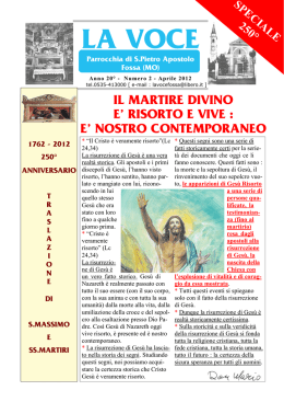 LaVoce - Aprile 2012