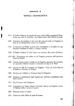 Pragelato &egrave; stato il centro della Riforma in Val Chisone