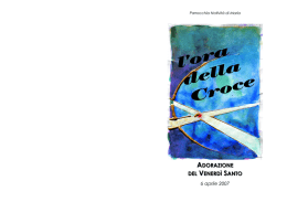 L`ora della Croce - Parrocchia Natività di Maria Vergine