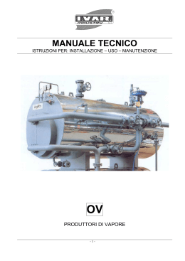 manuale tecnico - Combustion Control
