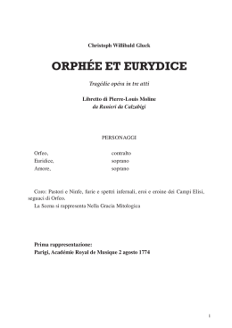 Orphée et Eurydice (Parigi)