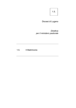 Matrimonio - Parrocchia S. Teresa