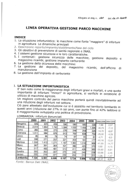 Linea operativa gestione parco macchine