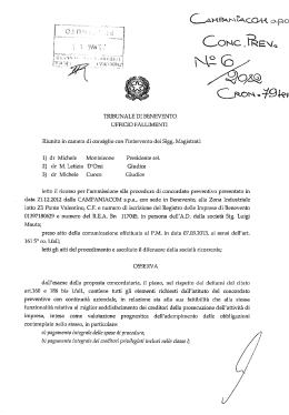 Decreto Ammissione
