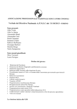 Testo completo verbale (salvo omissis) in pdf