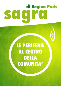 Sagra 2014 – libretto