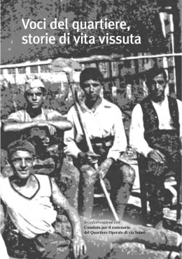Voci del quartiere, storie di vita vissuta