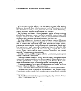 Nicola Badalucco, un altro modo di essere scrittore