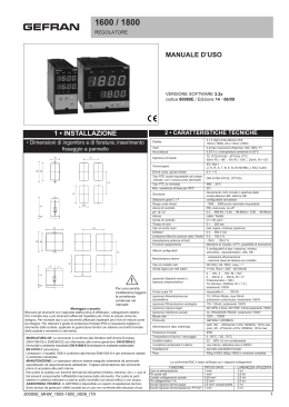 manuale d`uso 1 • installazione - Compatibilità Elettromagnetica