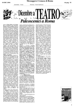 03.12.05 Messaggero teatro Vacanze