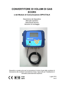 Manuale d`uso ECOR3_rev.6_2010.07_ITA_def