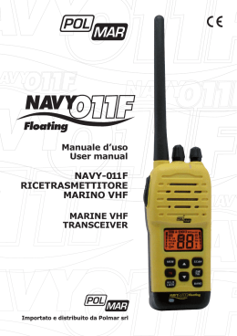 Navy-011F RICETRaSMETTITORE MaRINO vHF - K-PO