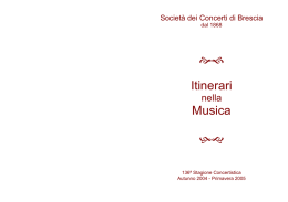 Testi libretto - Ottavio de Carli
