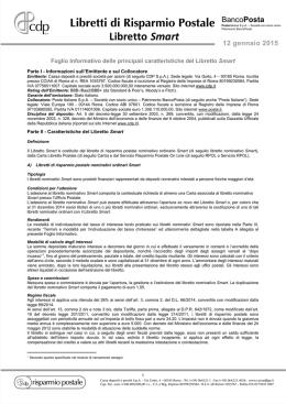 In vigore dal 12/01/2015 al 31/03/2015