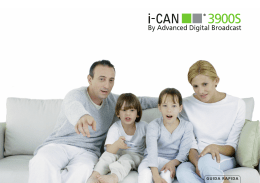 3900S, Manuale d`uso Italiano - i