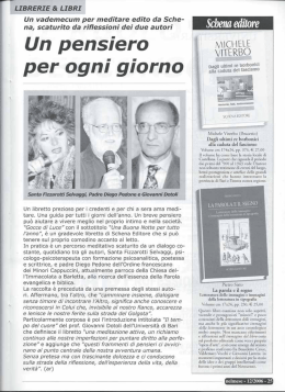 Articolo - Santa Fizzarotti