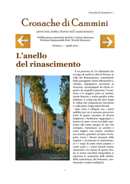 Scarica file - cronachedicammini