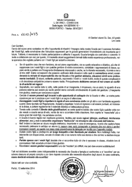 COMUNICAZIONI DS A SECONDARIA