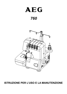 ISTRUZIONE PER L`USO E LA MANUTENZIONE
