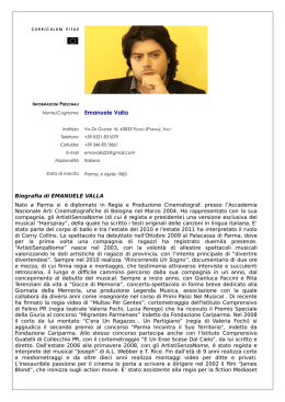 curriculum - Oltre Lo Specchio