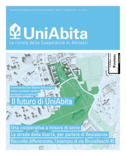 Il futuro di UniAbita