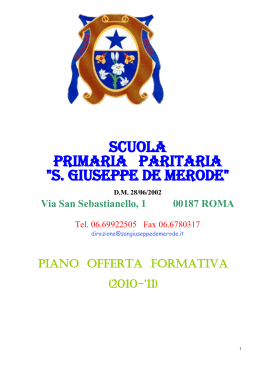 pof primaria 2010-11 - San Giuseppe