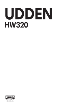 UDDEN HW320 notice d`utilisation