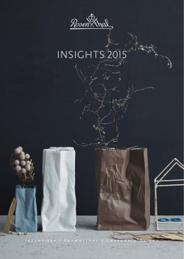Rosenthal Insights 2015 International