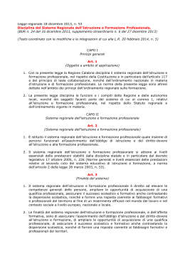 53/13 - Consiglio regionale della Calabria