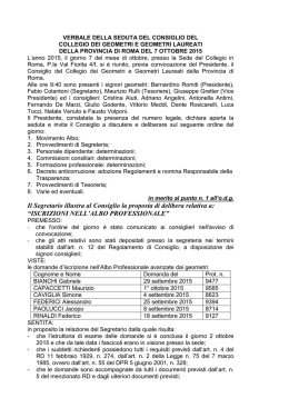 Visualizza - Collegio Provinciale dei Geometri di Roma