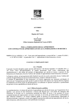 regione delveneto - Confindustria Vicenza