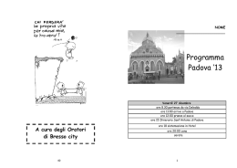 Padova - CP Madonna del Pilastrello Bresso