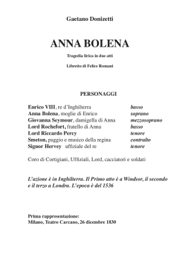anna bolena - di cose un po