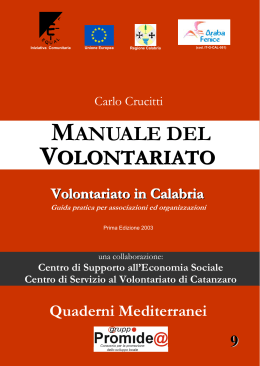 voolllooonnntttaaarrriiiaaatttoo manuale del